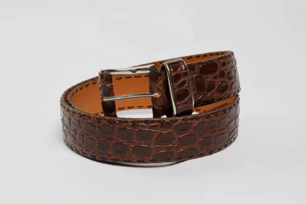 The Sahara - Crocodile Belly Belt